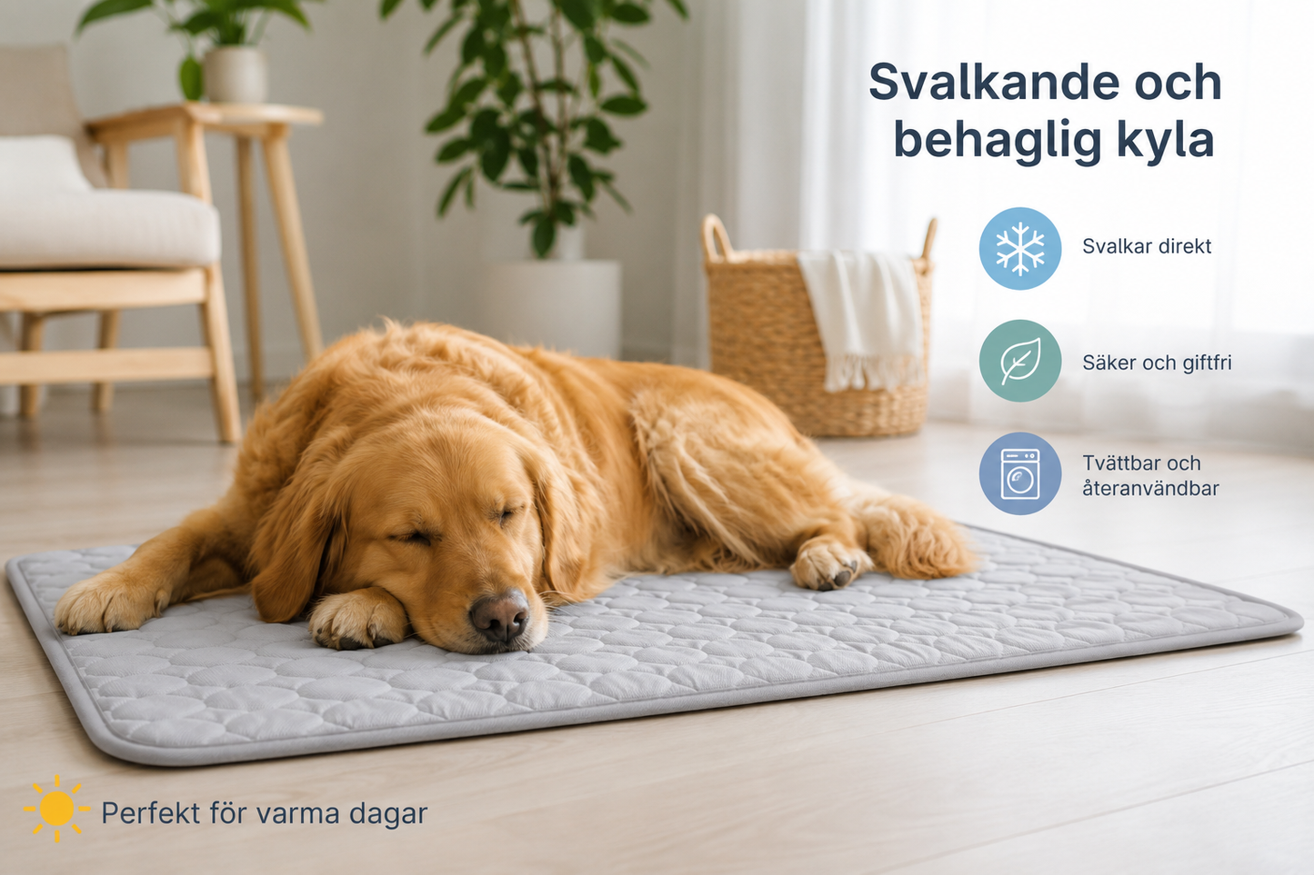 CoolPaws™ – Kylande Matta för Husdjur