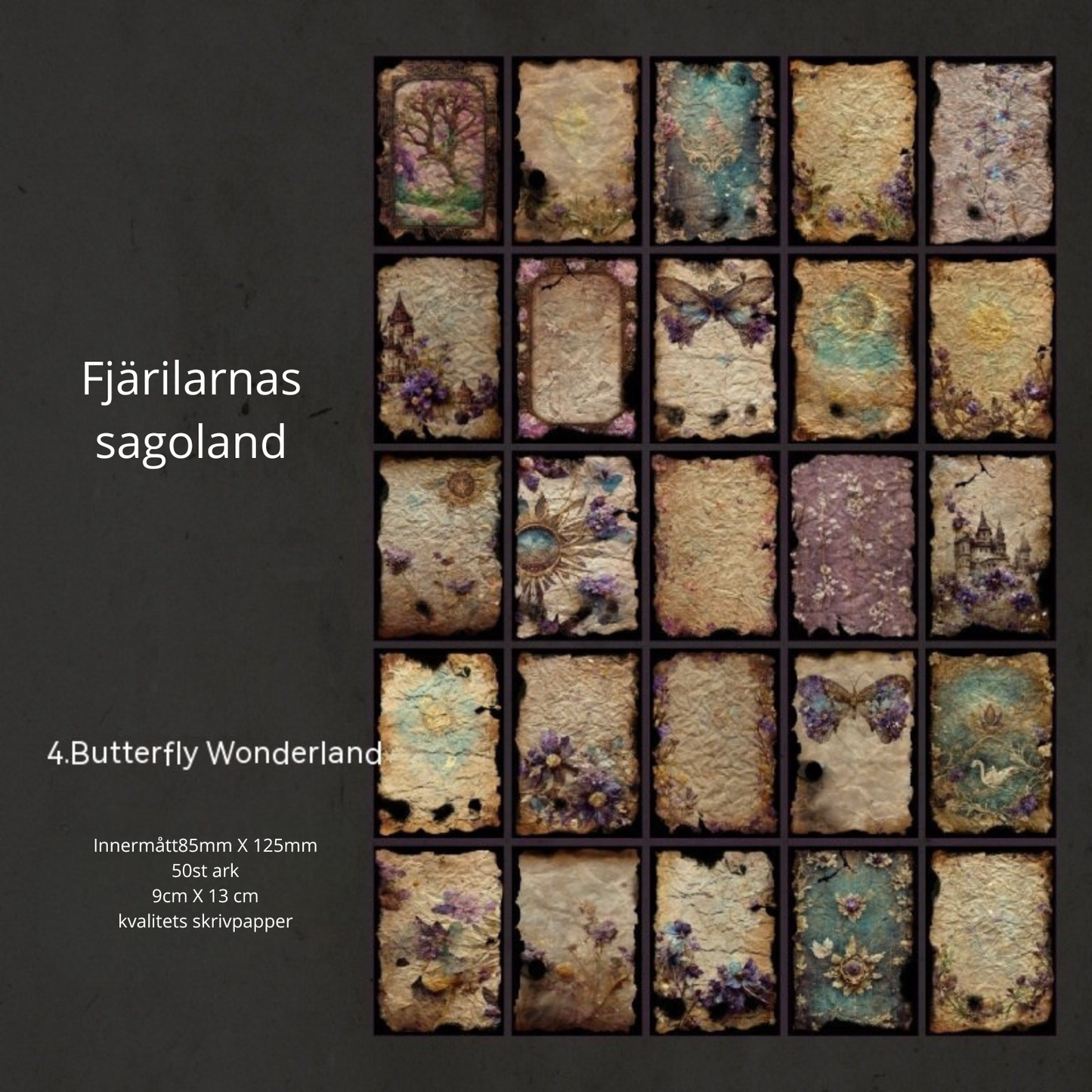 Tidlösa Bakgrunder – Retrostickers